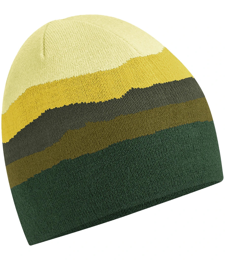 Beechfield Mountain Peaks Pull-On Beanie — Alpine Peaks