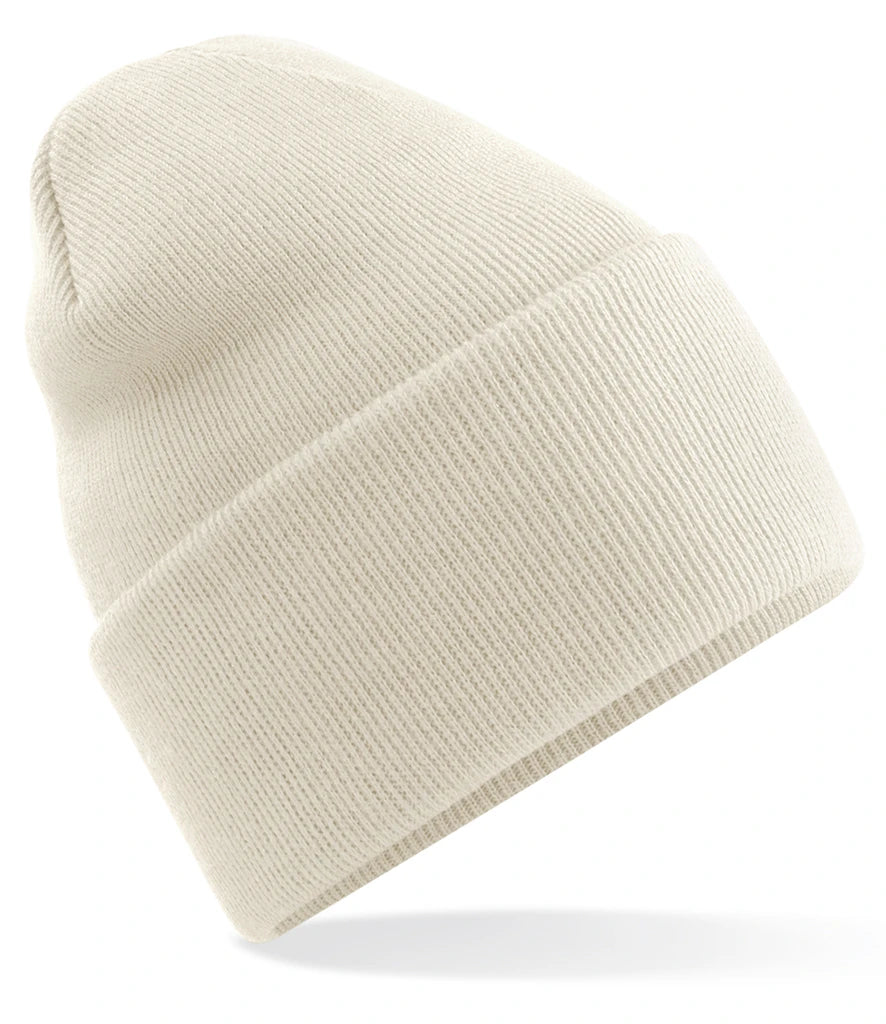 Beechfield Original Recycled Deep Cuffed Beanie — Almond