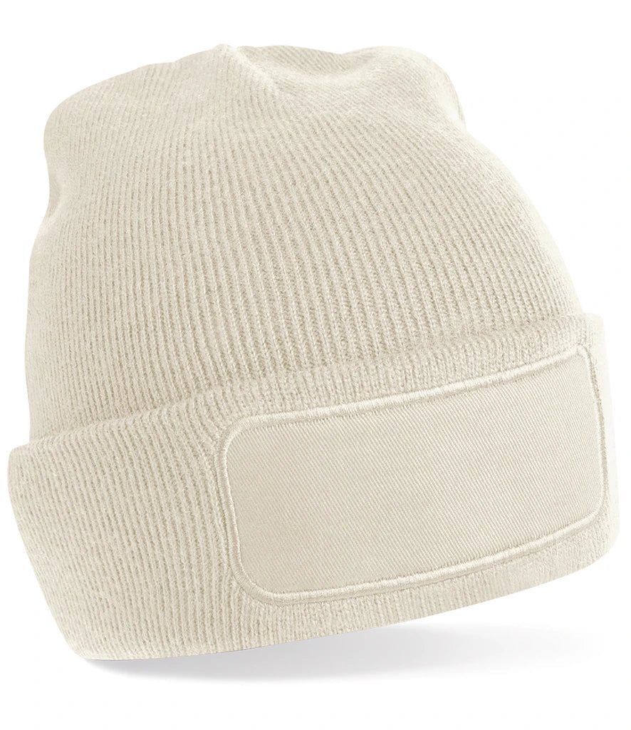 Beechfield Original Patch Beanie — Almond