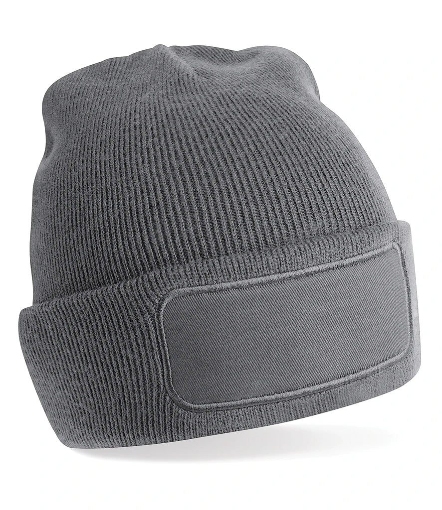 Beechfield Original Patch Beanie — Graphite Grey