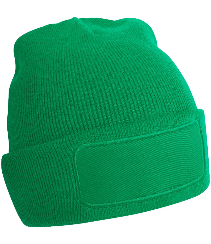 Beechfield Original Patch Beanie — Kelly Green