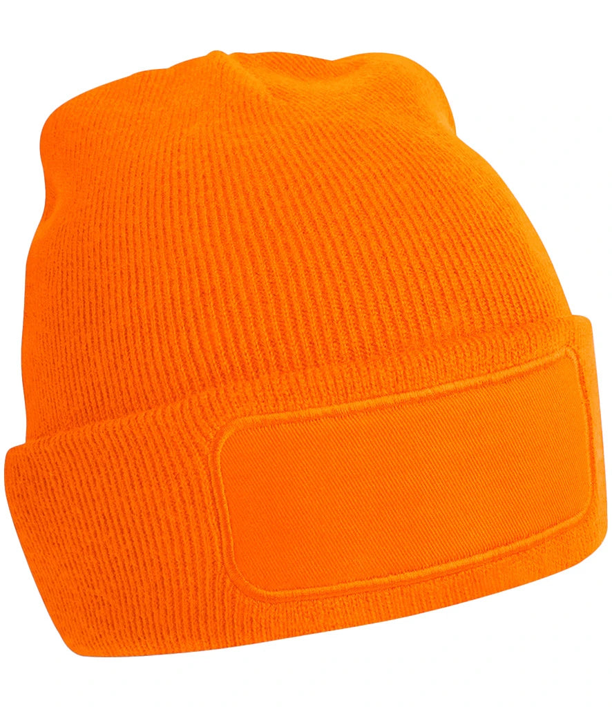 Beechfield Original Patch Beanie — Orange
