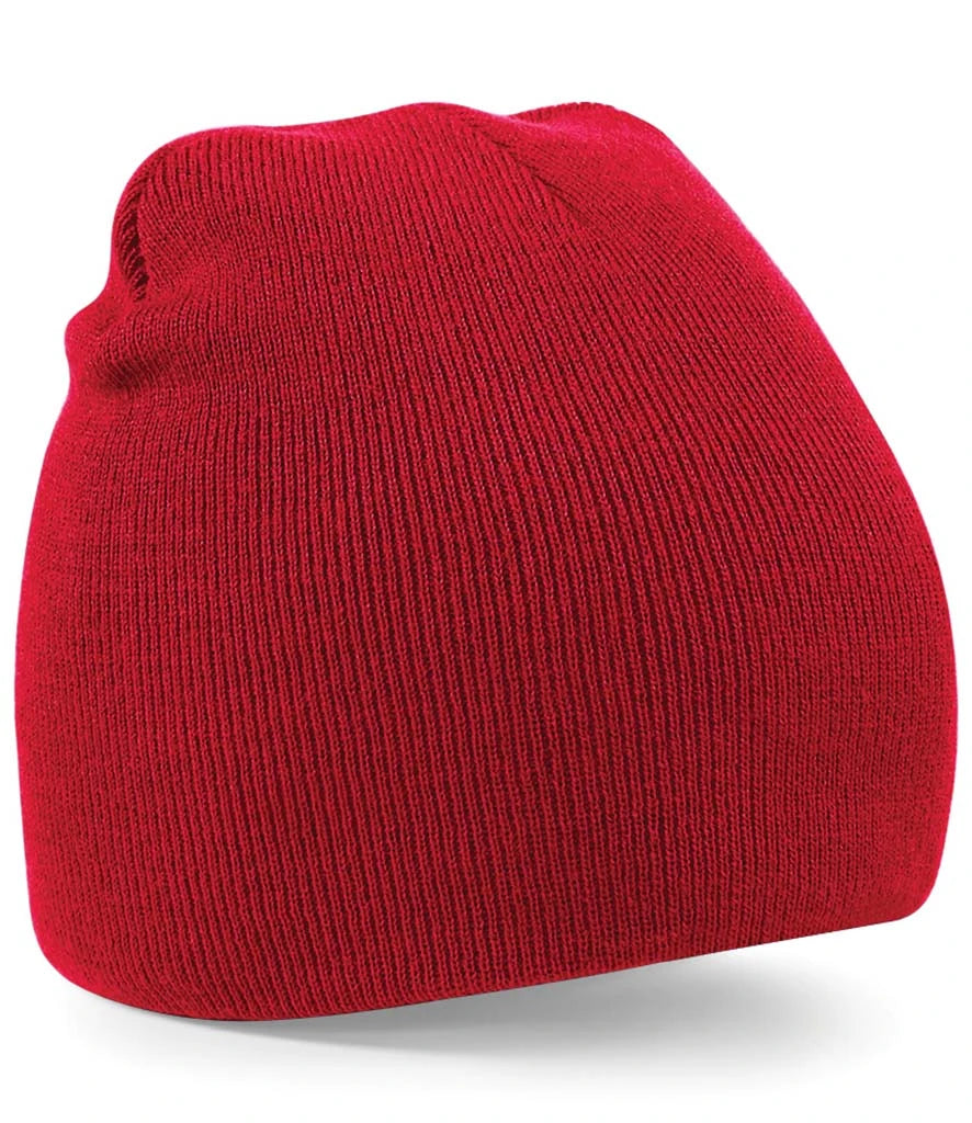 Beechfield Original Pull-On Beanie — Classic Red