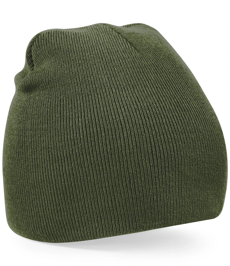 Beechfield Original Pull-On Beanie — Olive Green