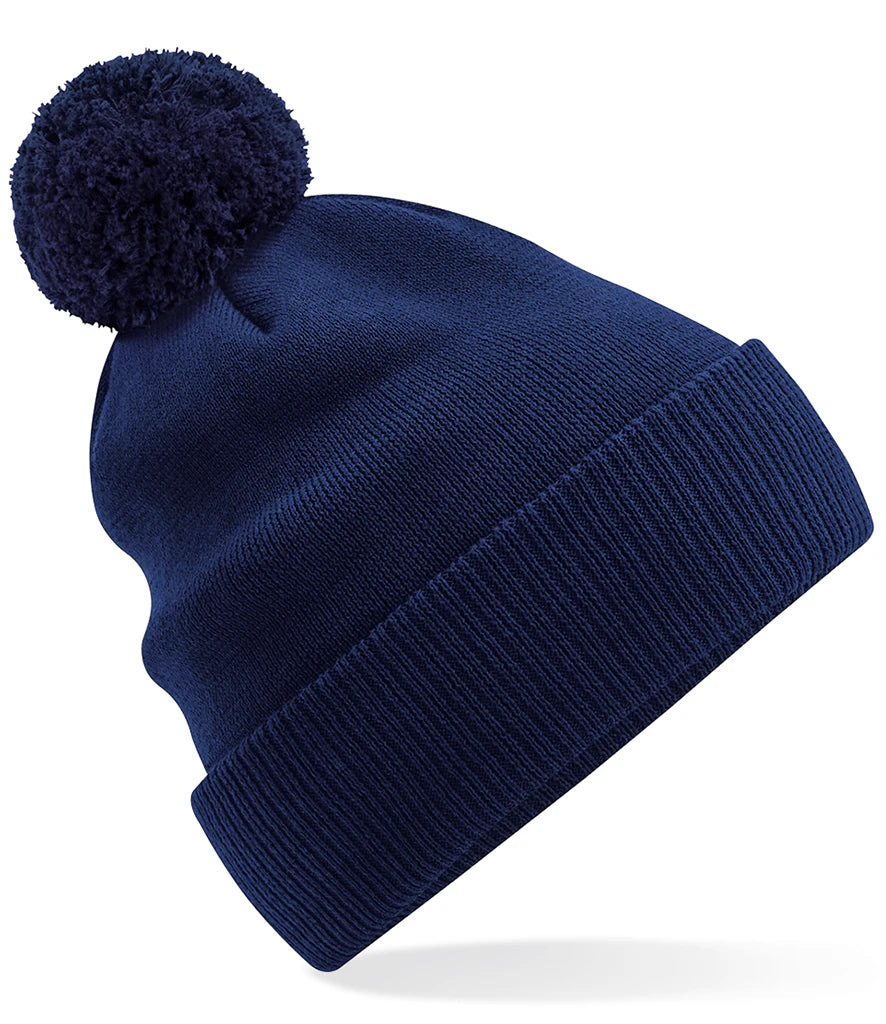 Beechfield Organic Cotton Snowstar® Beanie — Oxford Navy