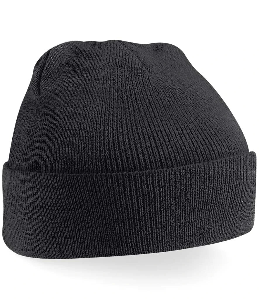 Beechfield Kids Original Cuffed Beanie — Black