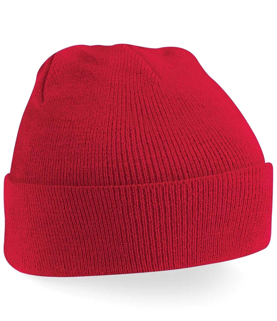 Beechfield Kids Original Cuffed Beanie — Classic Red
