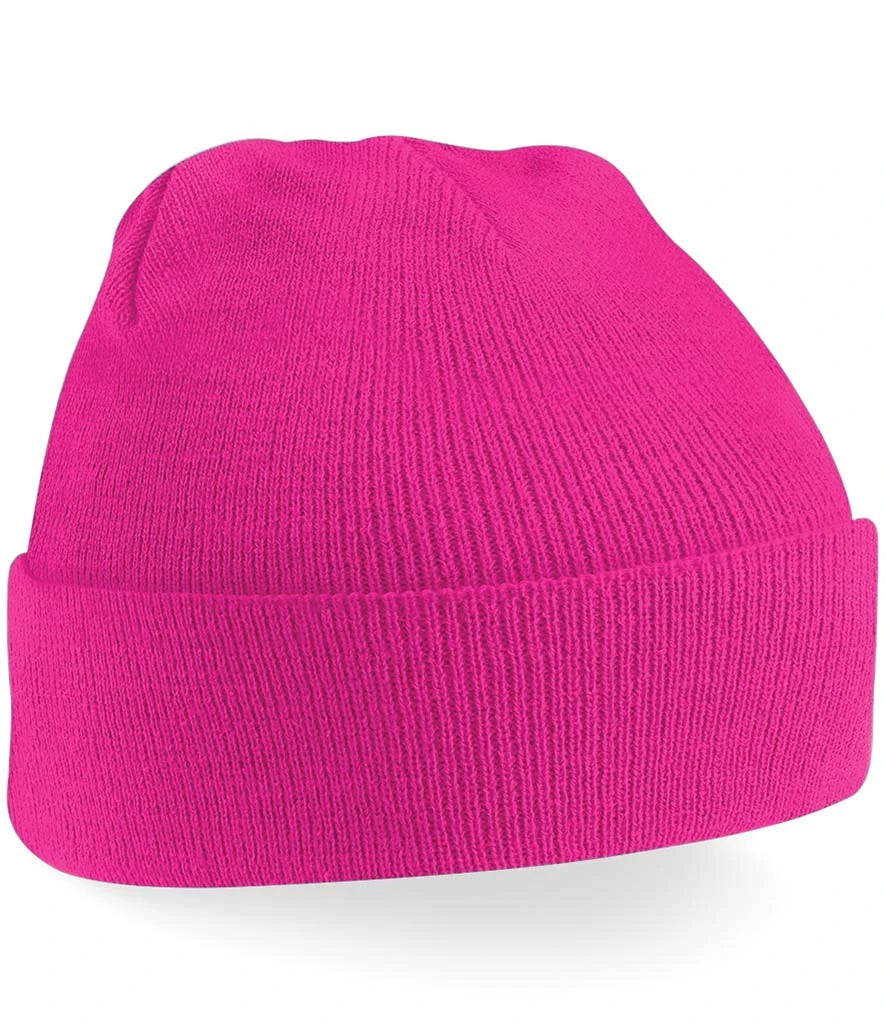 Beechfield Kids Original Cuffed Beanie — Fuchsia