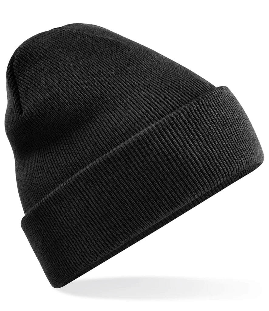 Beechfield Recycled Original Cuffed Beanie — Black