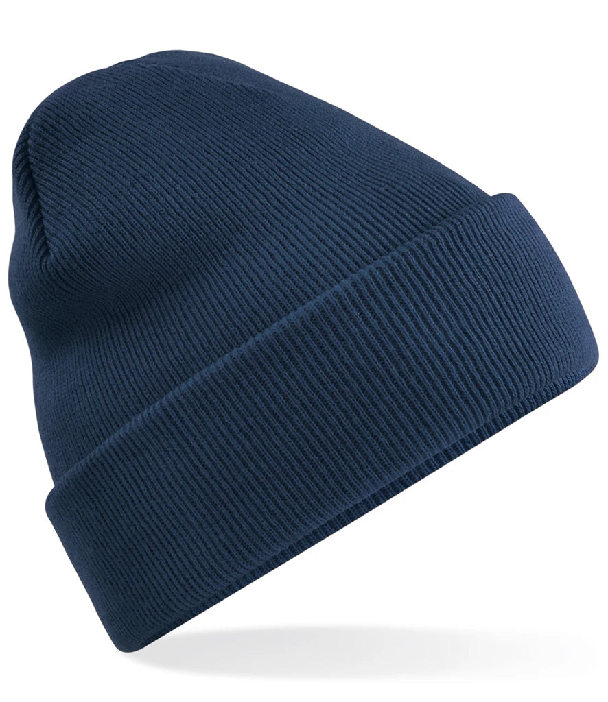 Beechfield Recycled Original Cuffed Beanie — French Navy