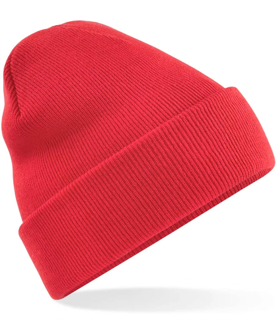 Beechfield Original Cuffed Beanie — Bright Red