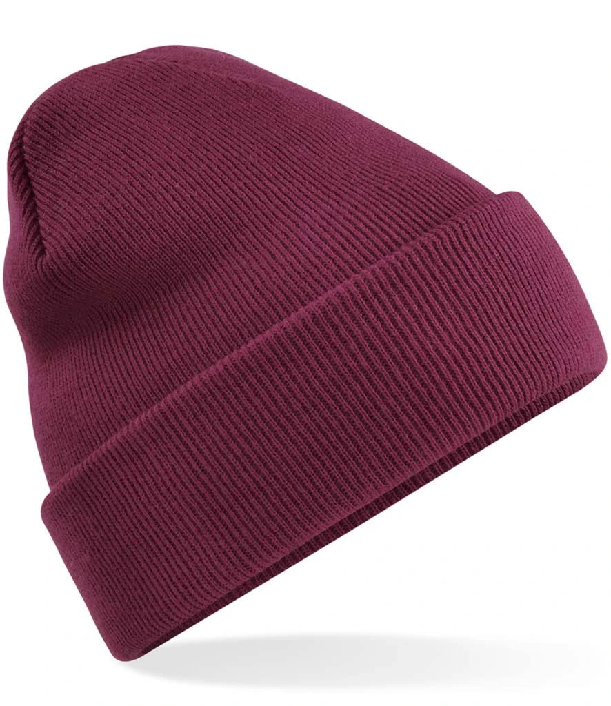 Beechfield Original Cuffed Beanie — Burgundy