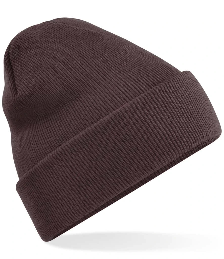 Beechfield Original Cuffed Beanie — Chocolate