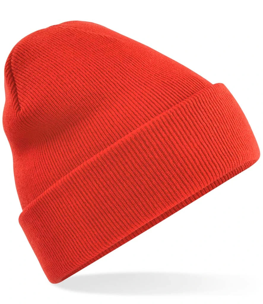 Beechfield Original Cuffed Beanie — Fire Red