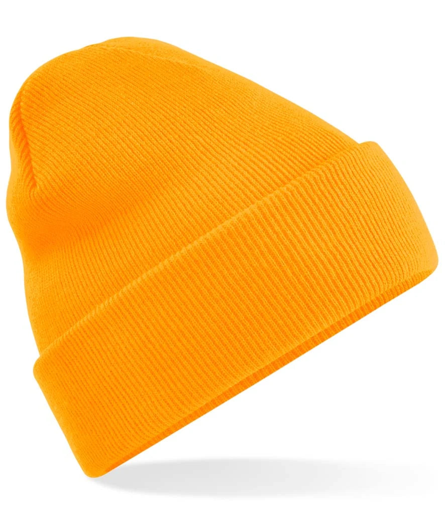 Beechfield Original Cuffed Beanie — Fluorescent Orange