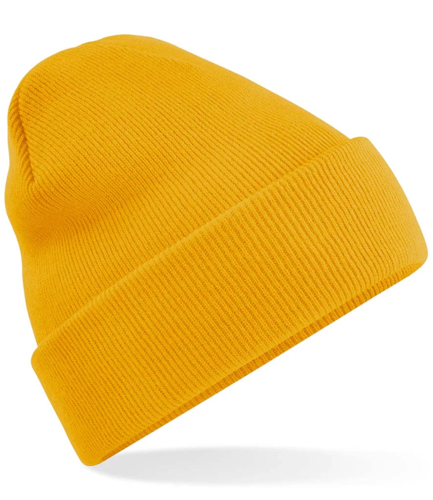 Beechfield Original Cuffed Beanie — Mustard