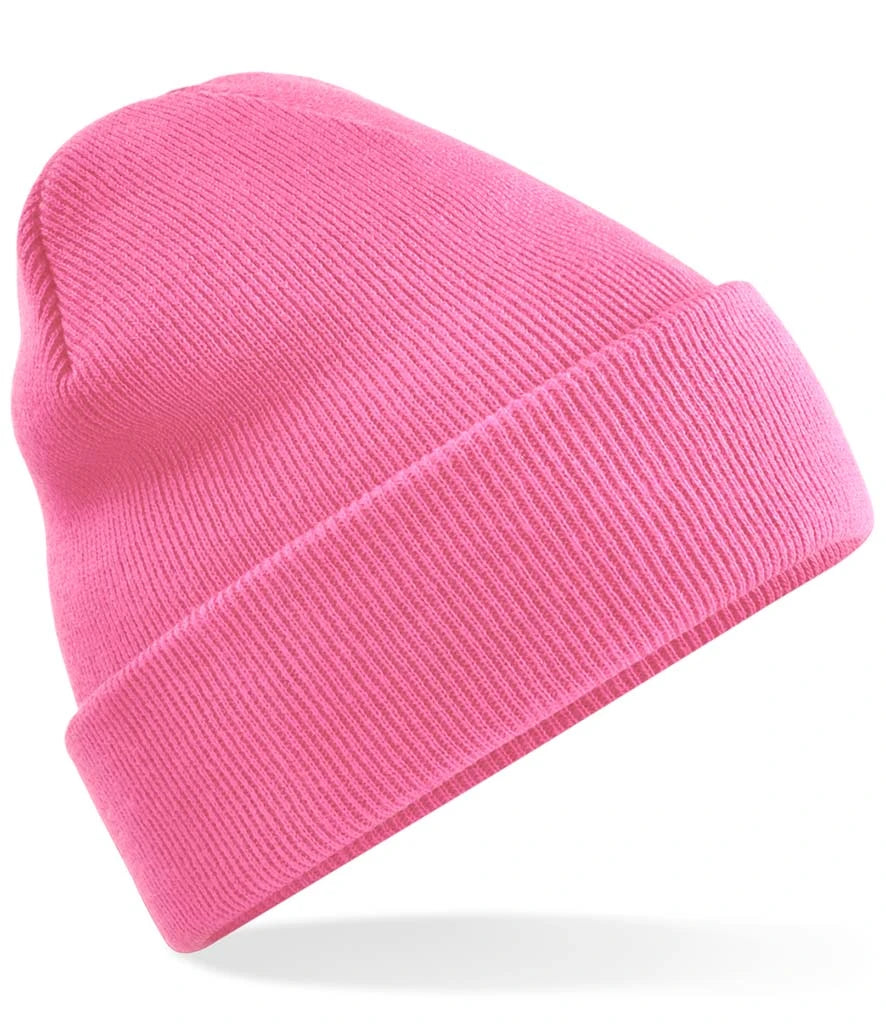 Beechfield Original Cuffed Beanie — True Pink