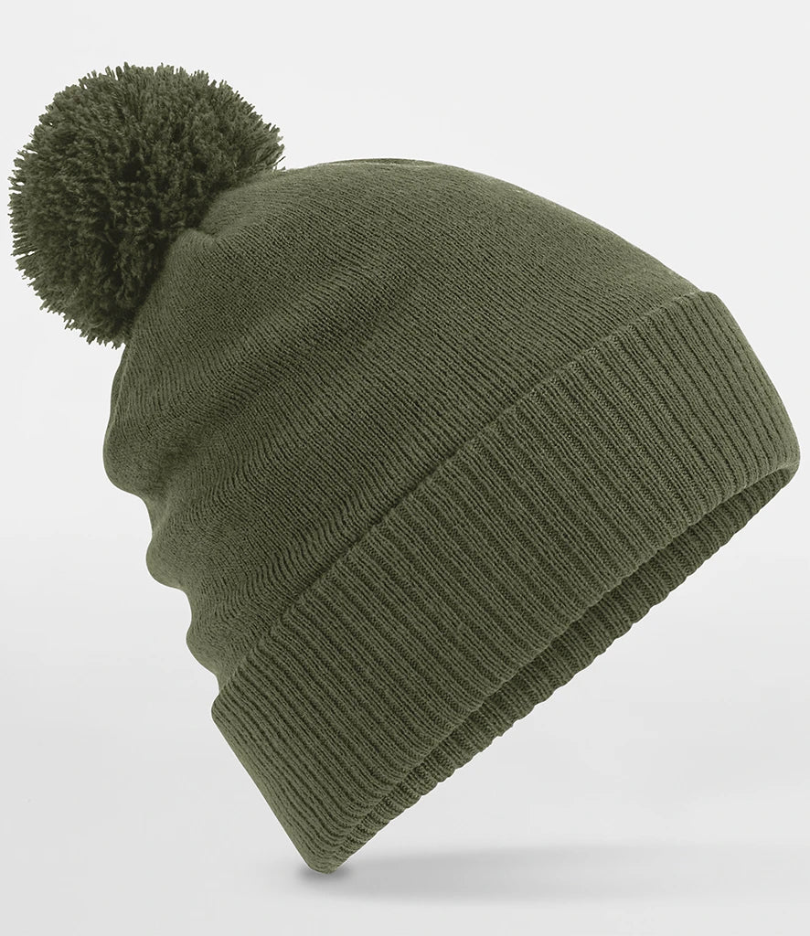 Beechfield Water Repellent Thermal Snowstar® Beanie — Olive Green