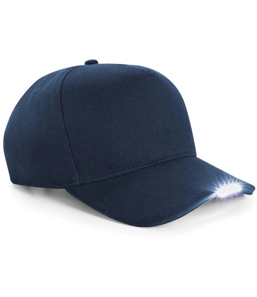 Beechfield LED Light Cap — French Navy
