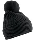 Beechfield Snow Luxe Beanie — Black