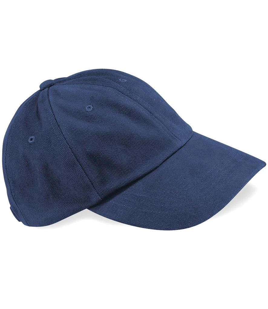 Beechfield Heavy Brushed Low Profile Cap — French Navy