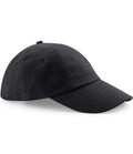 Beechfield Low Profile Heavy Cotton Drill Cap — Black