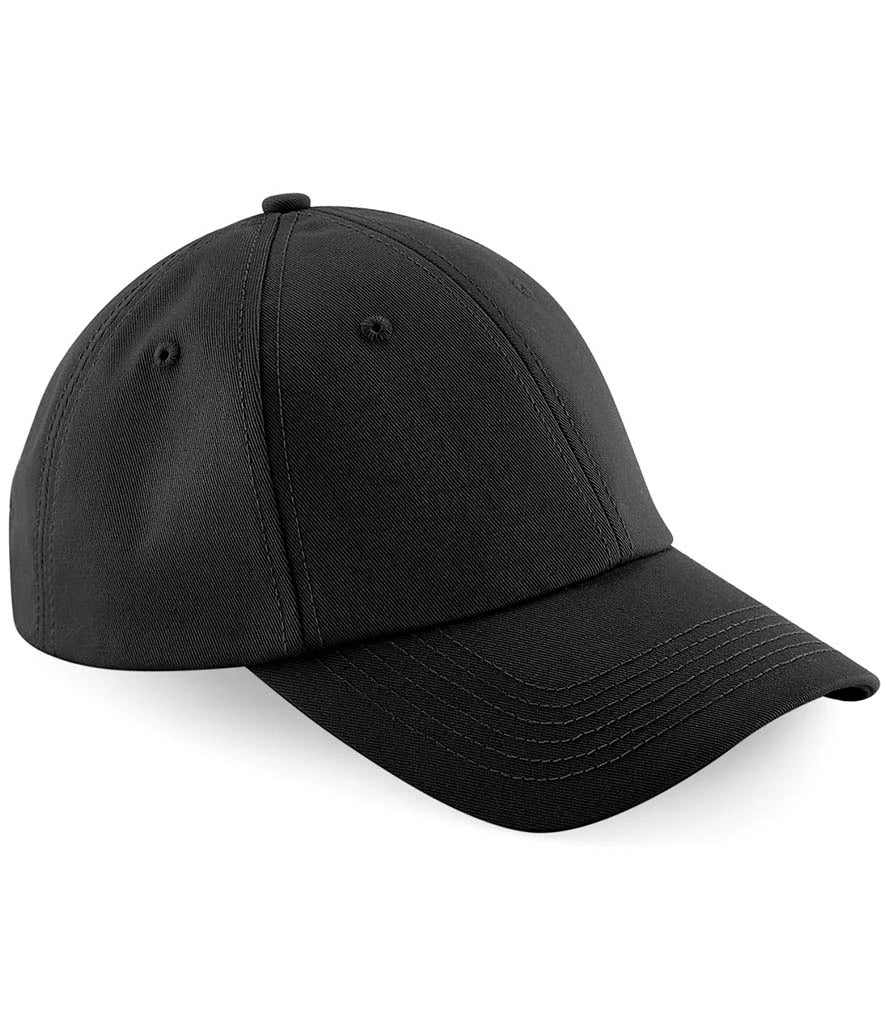 Beechfield Authentic Baseball Cap — Black