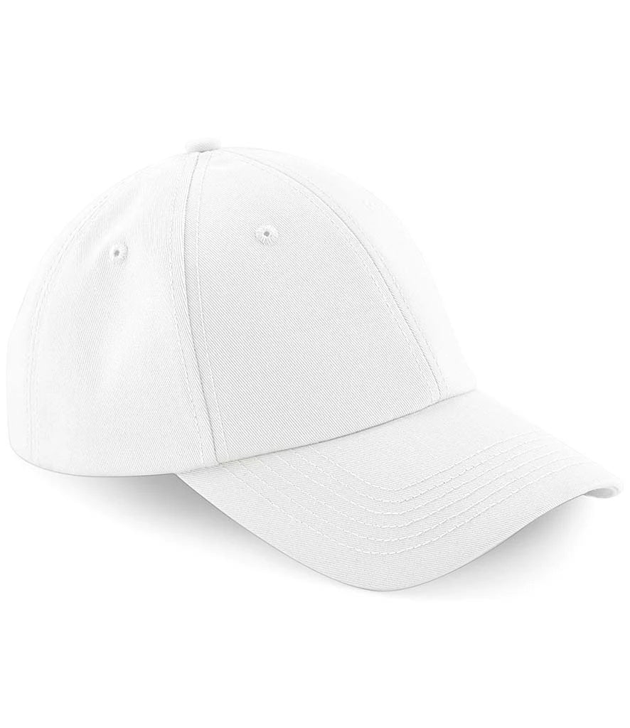 Beechfield Authentic Baseball Cap — Soft White