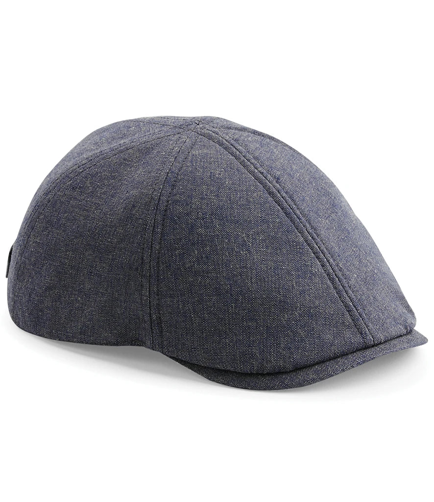 Beechfield Summer Gatsby Cap — Blue Linen