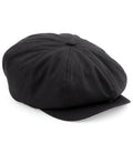 Beechfield Newsboy Cap — Black
