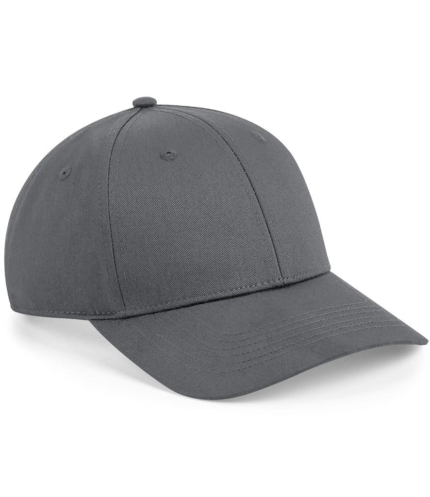 Beechfield Urbanwear 6 Panel Snapback Cap — Graphite Grey