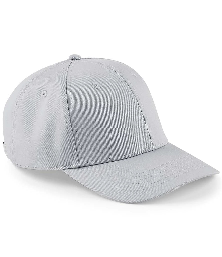 Beechfield Urbanwear 6 Panel Cap — Light Grey