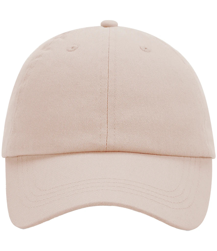 Beechfield Junior Low Profile 6 Panel Dad Cap — Peach