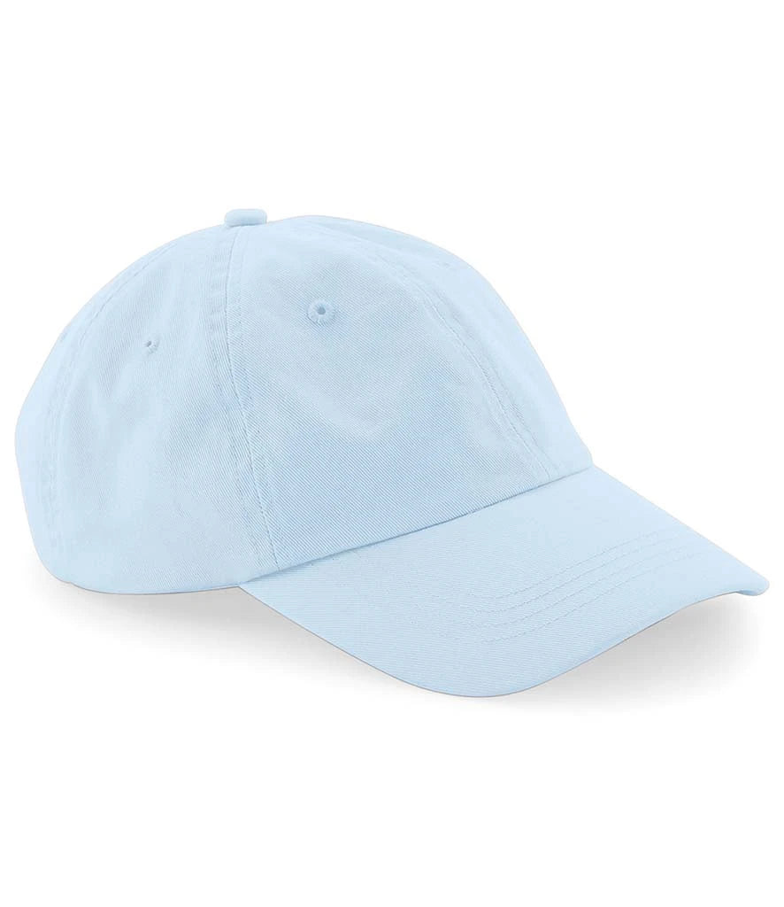 Beechfield Low Profile 6 Panel Dad Cap — Pastel Blue