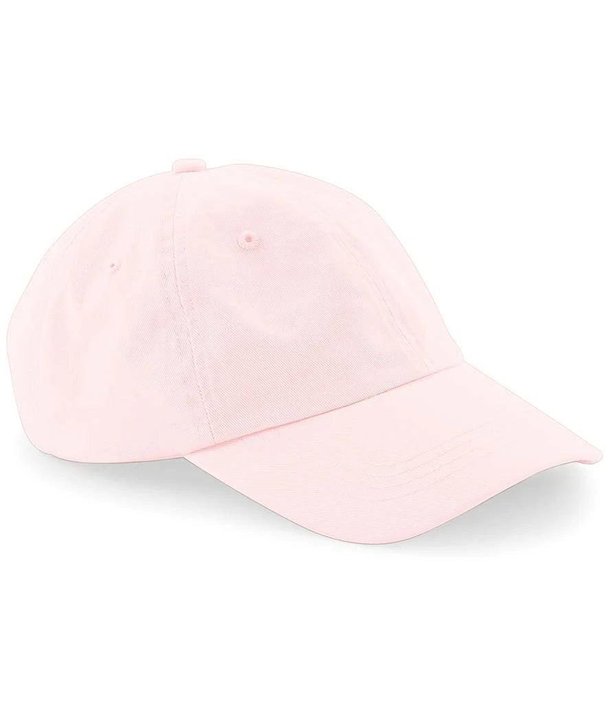 Beechfield Low Profile 6 Panel Dad Cap — Pastel Pink