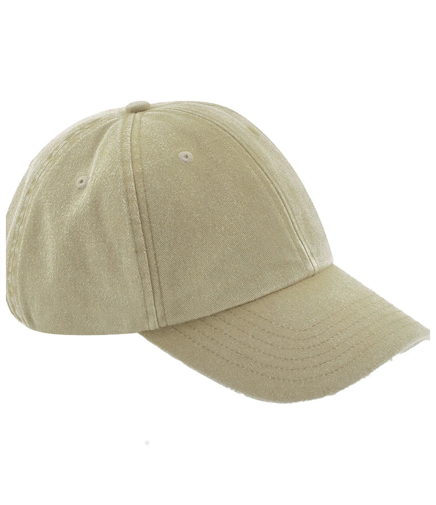 Beechfield Low Profile Vintage Cap — Vintage Stone