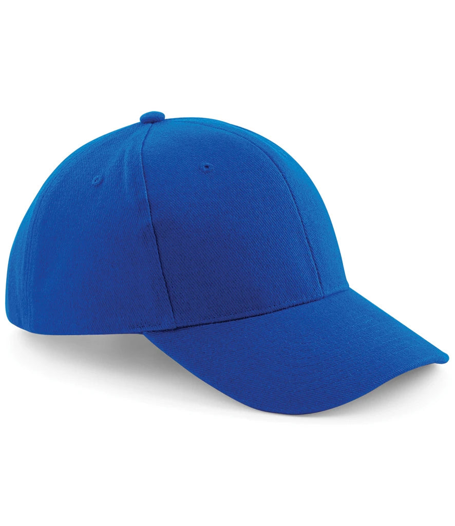Beechfield Pro-Style Heavy Brushed Cotton Cap — Bright Royal
