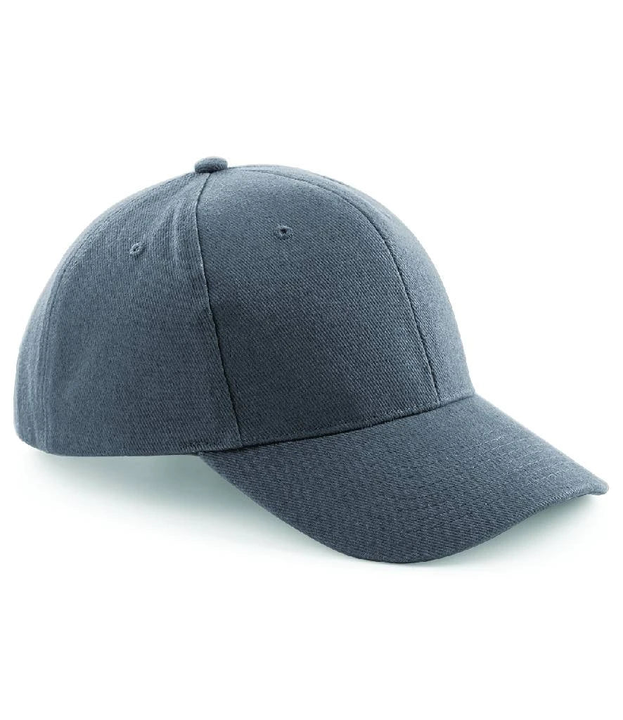 Beechfield Pro-Style Heavy Brushed Cotton Cap — Graphite Grey
