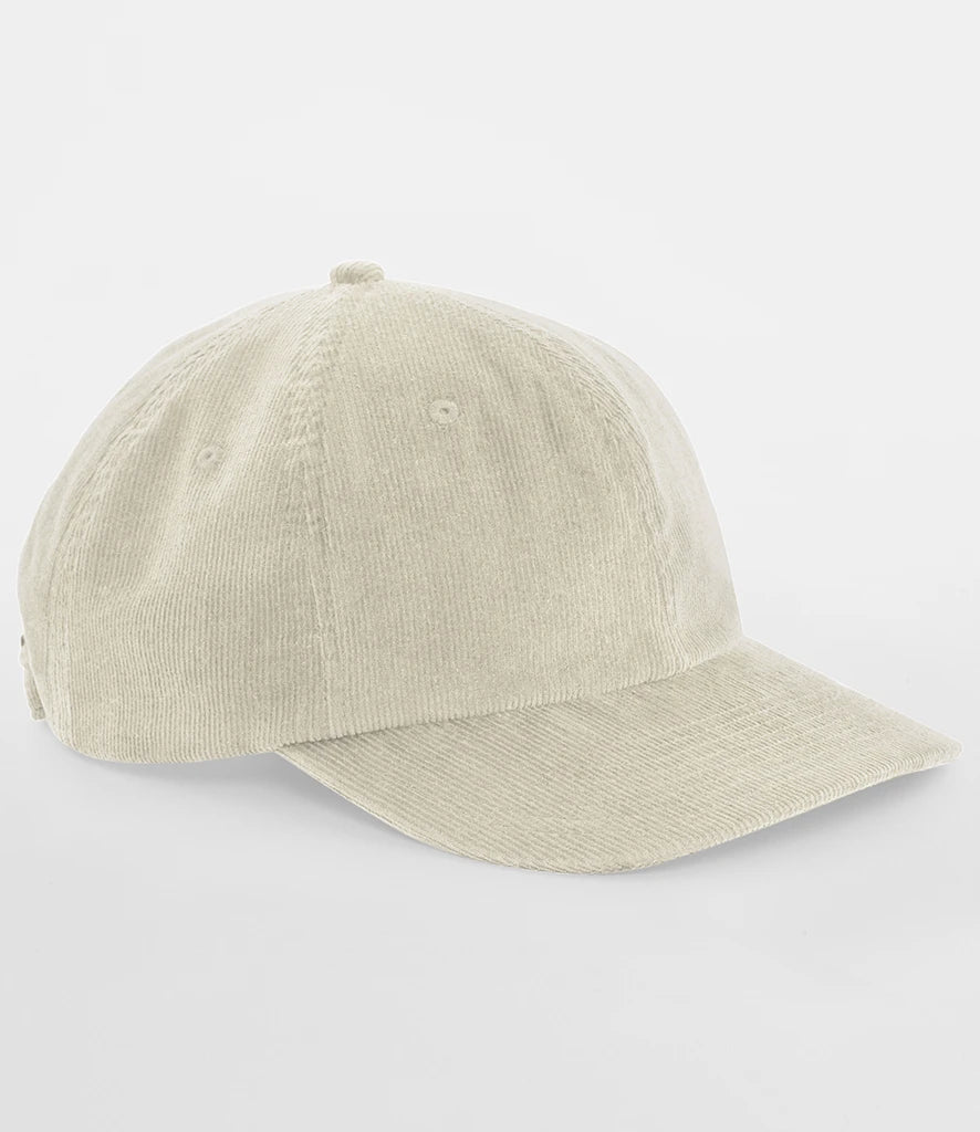 Beechfield Heritage Cord Cap — Stone