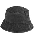 Beechfield Vintage Bucket Hat — Vintage Black
