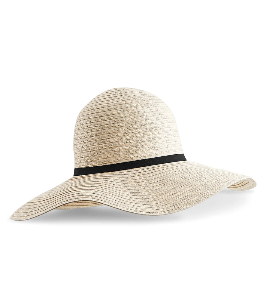 Beechfield Marbella Sun Hat — Natural