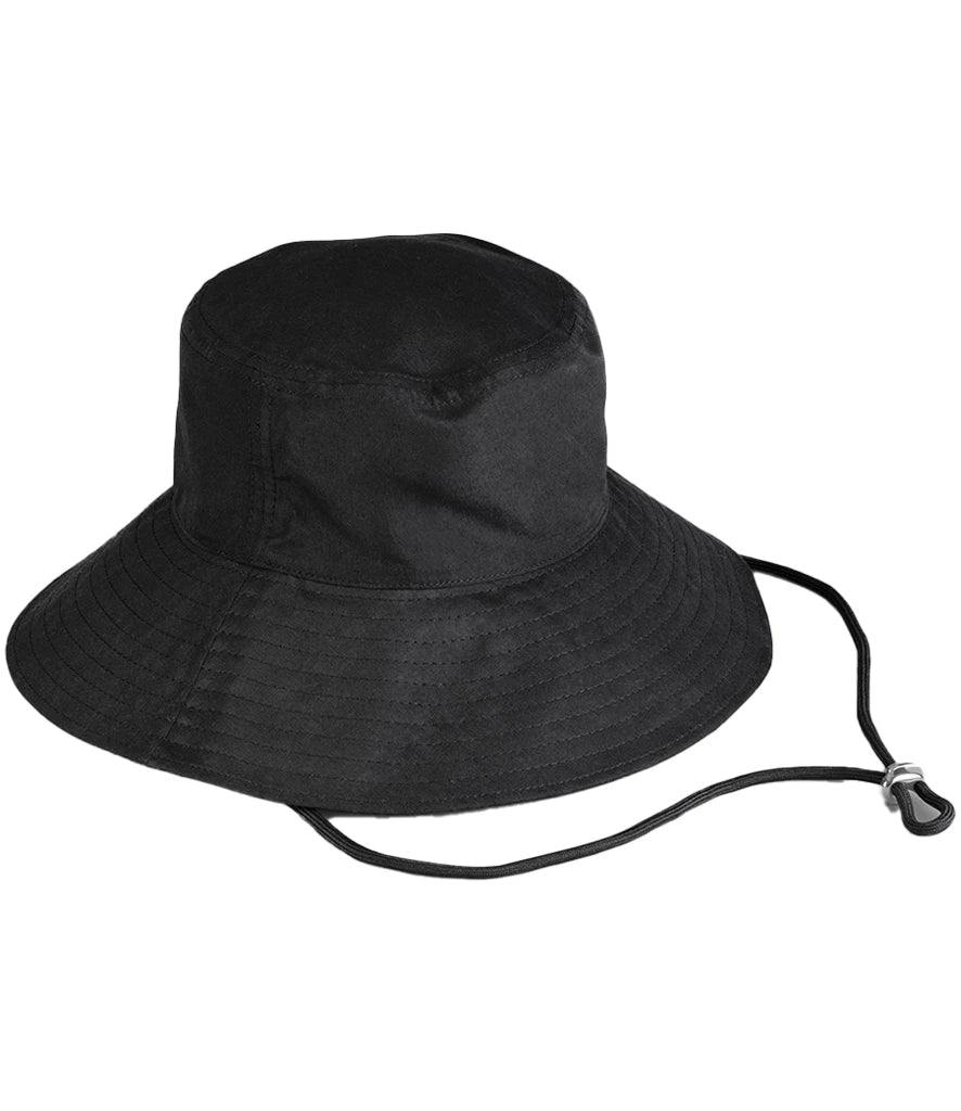 Beechfield Wide Brim Sun Hat — Black
