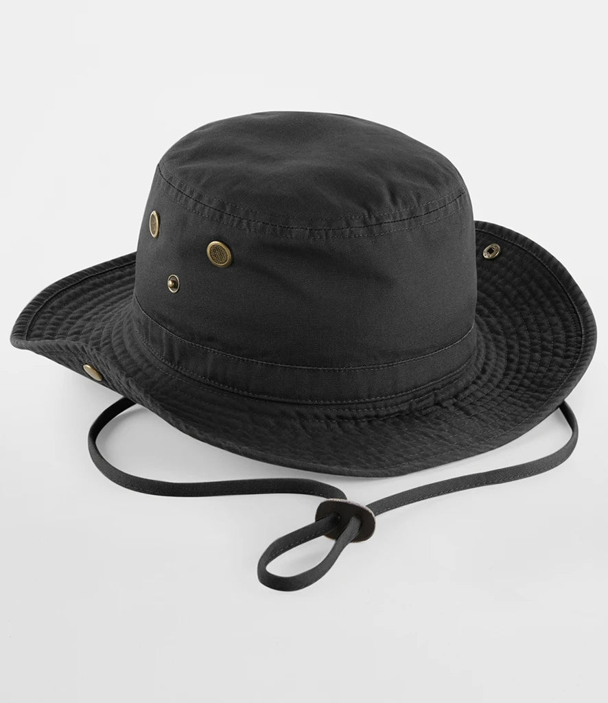 Beechfield Outback Hat — Black