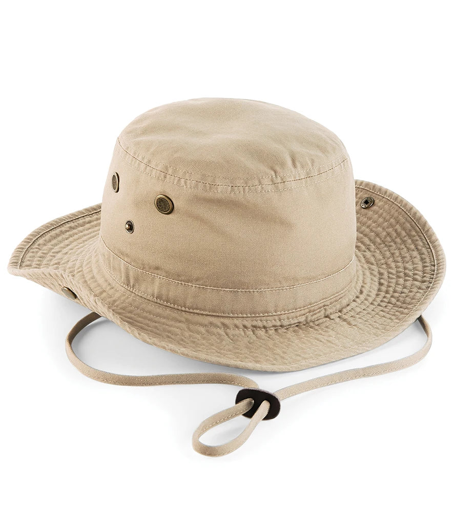 Beechfield Outback Hat — Pebble