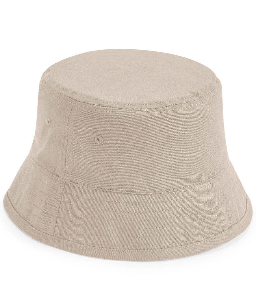 Beechfield Kids Organic Cotton Bucket Hat — Sand