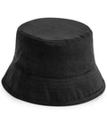 Beechfield Organic Cotton Bucket Hat — Black