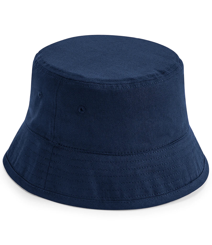 Beechfield Organic Cotton Bucket Hat — Navy