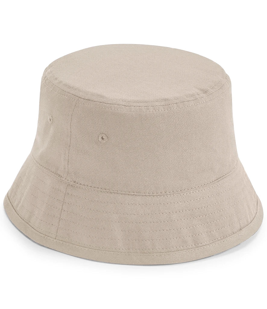 Beechfield Organic Cotton Bucket Hat — Sand