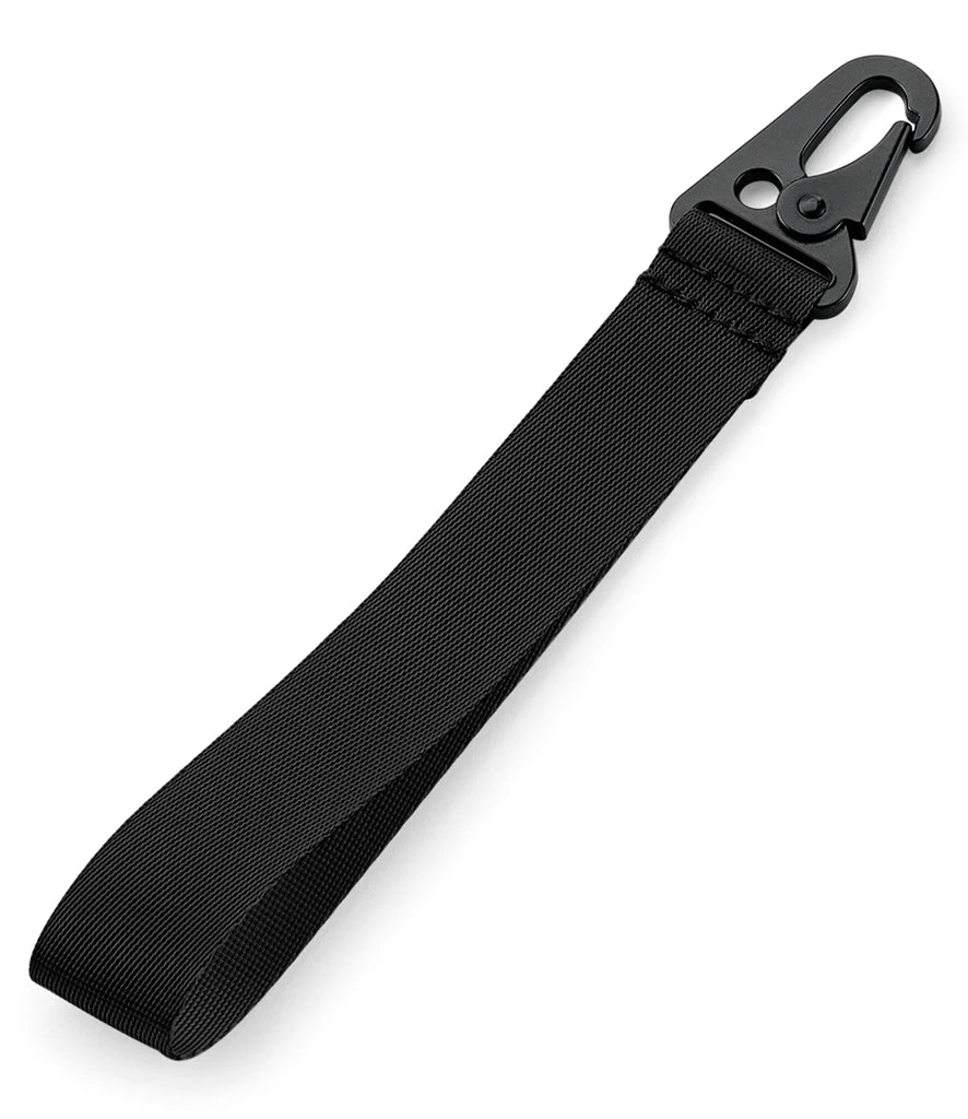 BagBase Brandable Key Clip — Black