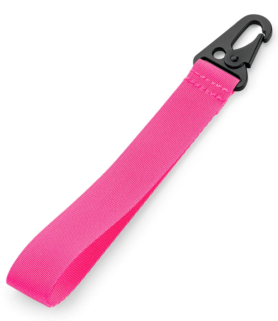 BagBase Brandable Key Clip — Fuchsia